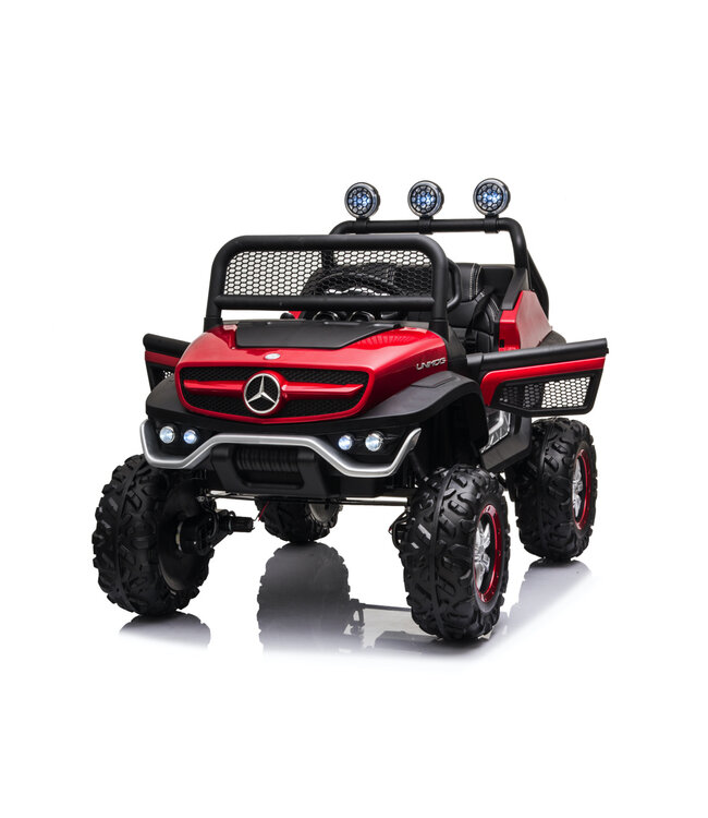 Mercedes-Benz Unimog, véhicule à batterie pour enfants 12v, buggy avec de nombreuses options