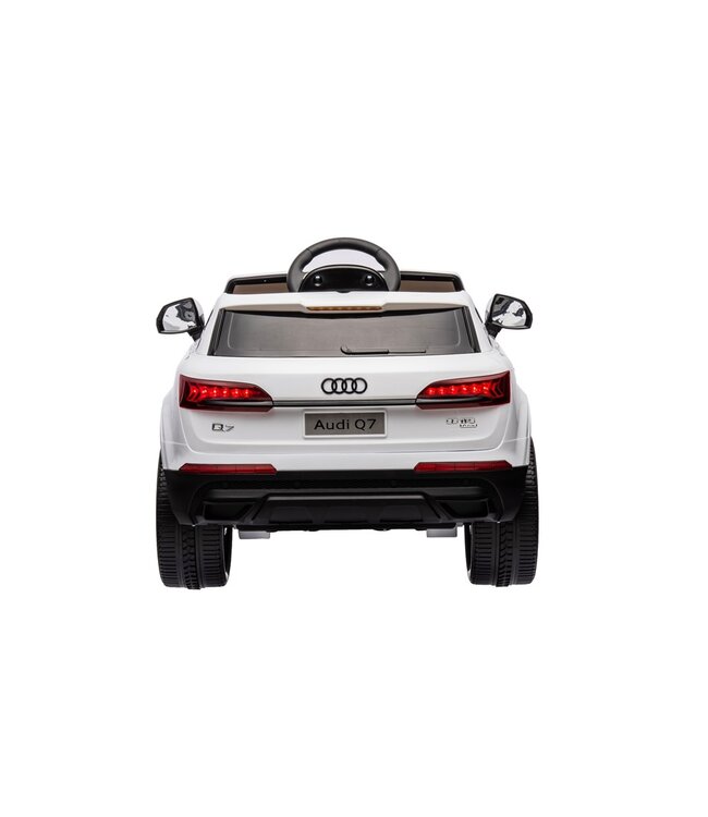 Audi Q7 elektrisk børnebil, 12 volt, gummidæk med mere!