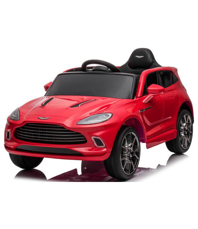 Aston Martin Carro infantil elétrico 12v com pneus de borracha, banco em pele e muito mais!