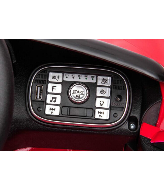 Aston Martin Carro infantil elétrico 12v com pneus de borracha, banco em pele e muito mais!