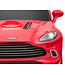 Aston Martin Carro infantil elétrico 12v com pneus de borracha, banco em pele e muito mais!