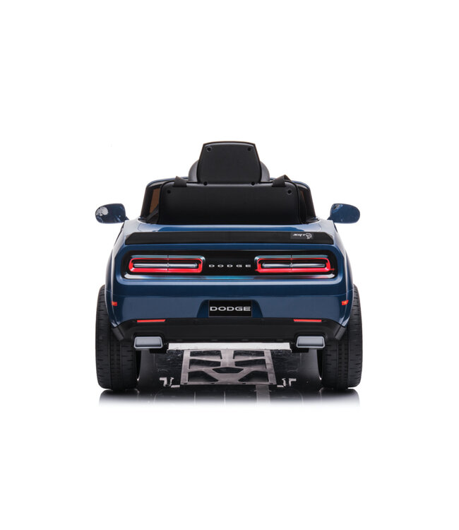 Dodge Challenger SRT, voiture électrique pour enfants 12 volts, siège en cuir, pneus en caoutchouc, voiture à batterie pour enfants !