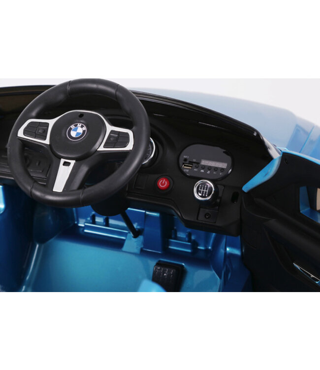 BMW 6 GT, Leder zitje, Rubberen banden, Kinder Accu Auto!