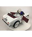 BMW 507 Oldtimer, carro infantil elétrico de 12 volts com portas reais