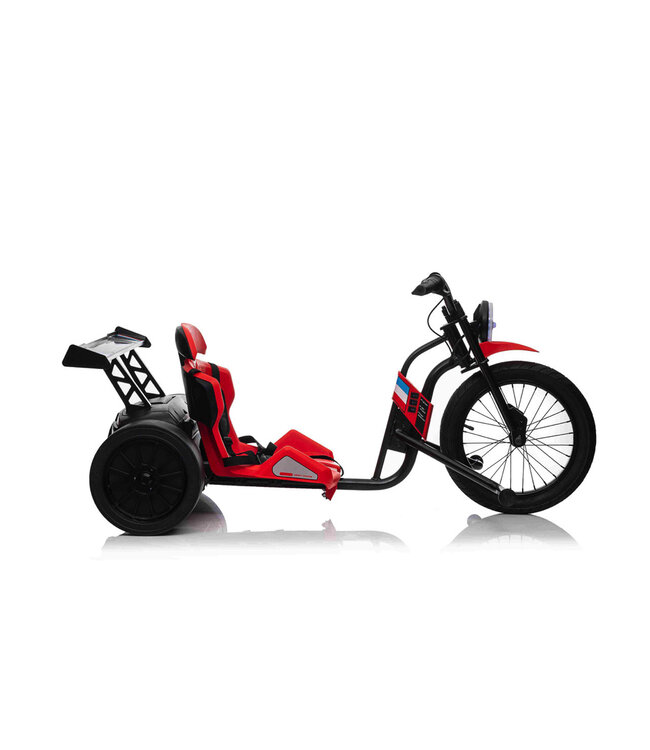 Drift Trike, triciclo de 24 voltios con motores de 775 vatios
