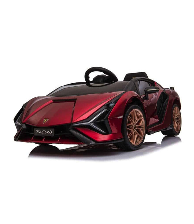 Lamborghini Sian, coche infantil eléctrico de 12v con puertas de ala de gaviota