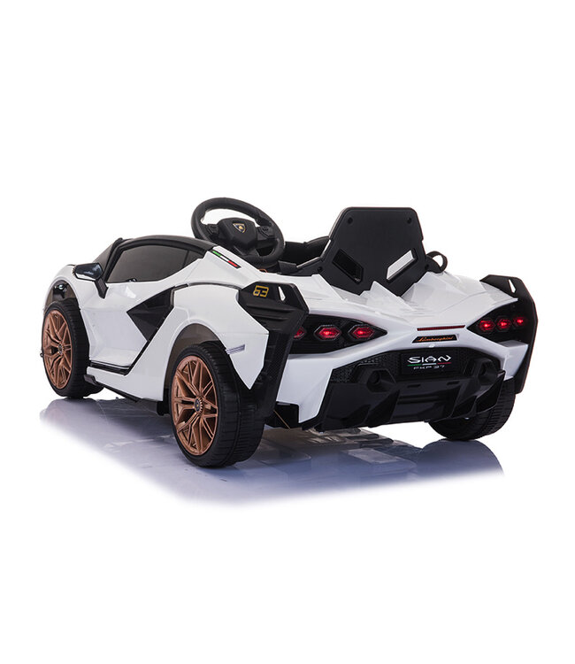 Lamborghini Sian, carro infantil elétrico de 12v com portas em forma de asa de gaivota
