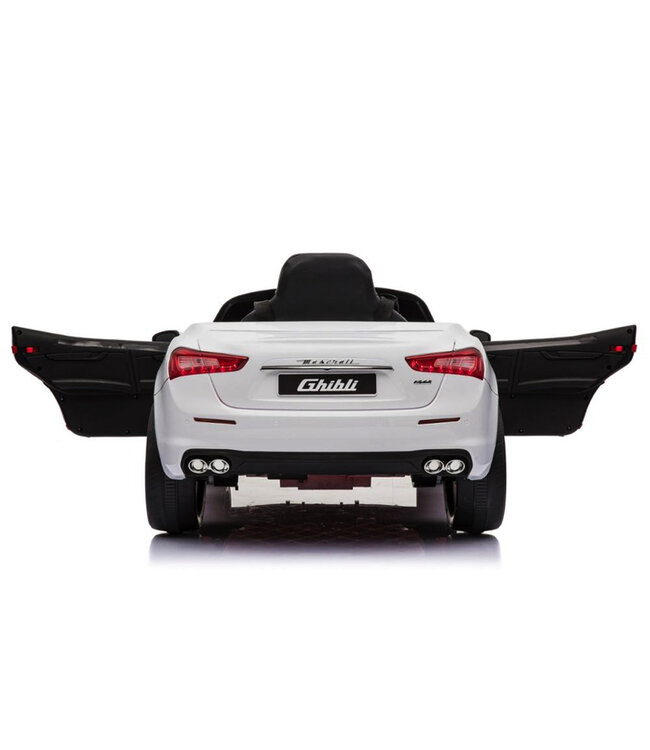 Maserati Ghibli, carro infantil elétrico 12v, pneus de borracha, banco em pele.