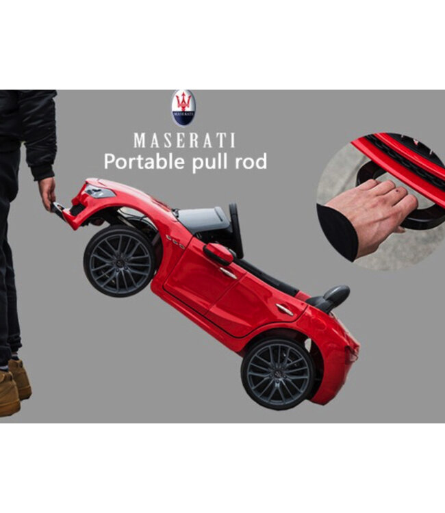 Maserati Ghibli, carro infantil elétrico 12v, pneus de borracha, banco em pele.