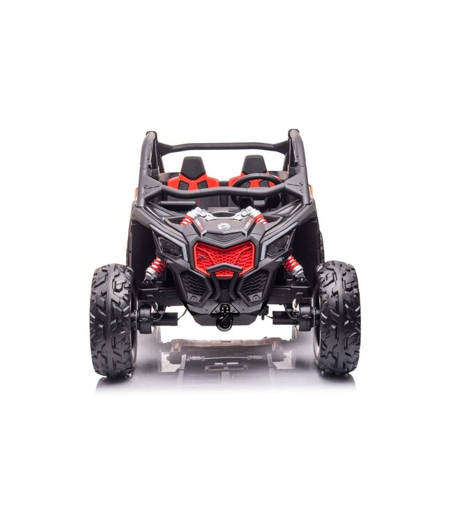 CAN-AM Maverick 2-personers Buggy, 24v 14Ah, lædersæde, gummidæk