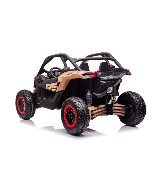 CAN-AM Maverick 2-personers Buggy, 24v 14Ah, lædersæde, gummidæk