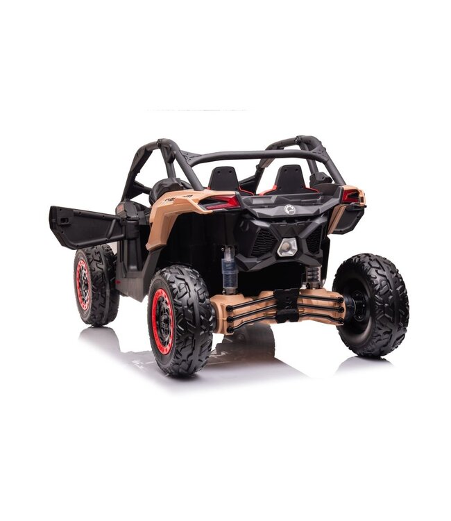 CAN-AM Maverick 2-personers Buggy, 24v 14Ah, lædersæde, gummidæk