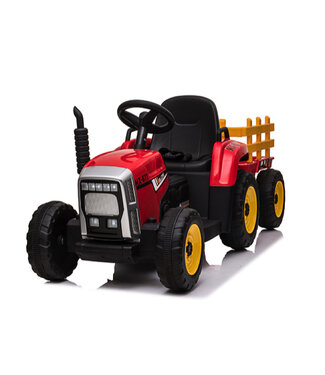 Tractor red, 12 volt children's battery car of 12V kids