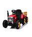 Tractor red, 2x 12 volt motors, electric children's tractor.