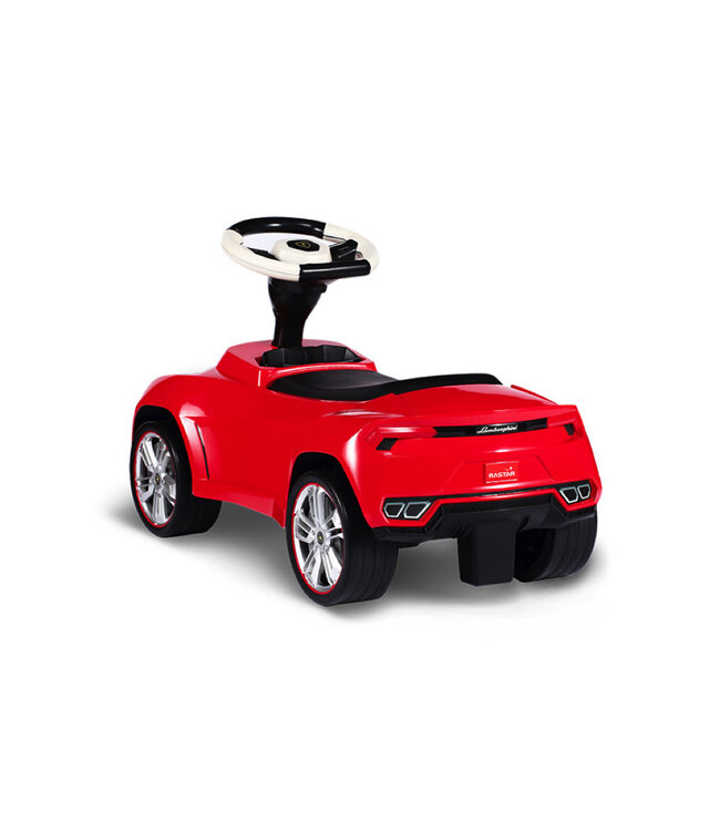 Lamborghini Urus ride-on car with rubber tires.