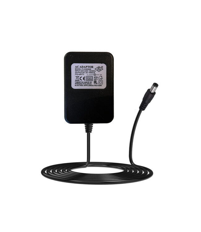 6 Volt 1000mA Ladegerät mit Rundstecker