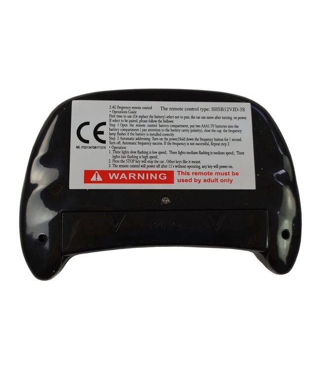 Comando à distância de 2,4 GHz para carros de criança elétricos (JR1839FCC)