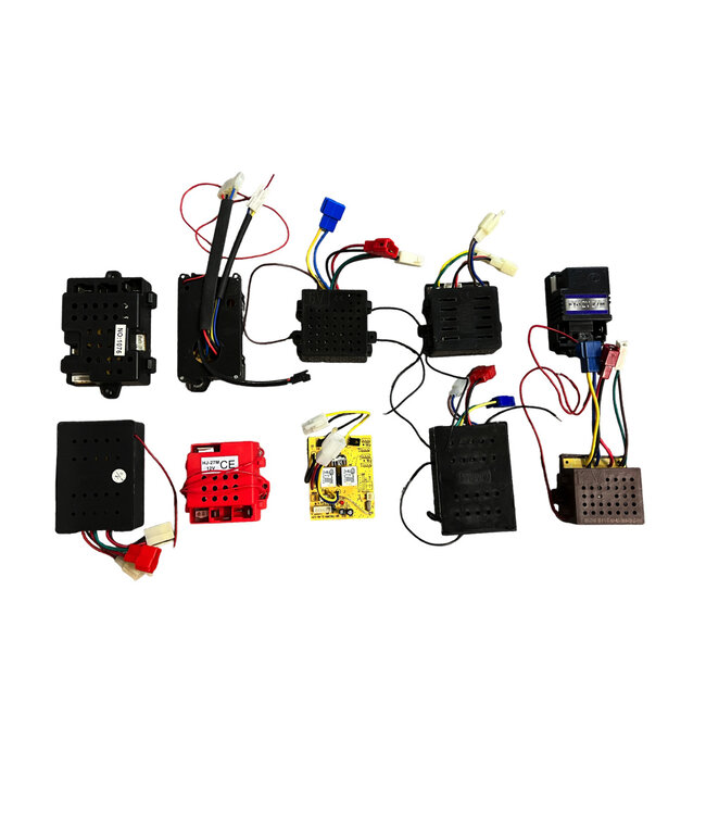 27 MHz controller/receiver (printed circuit board) for electric children's cars
