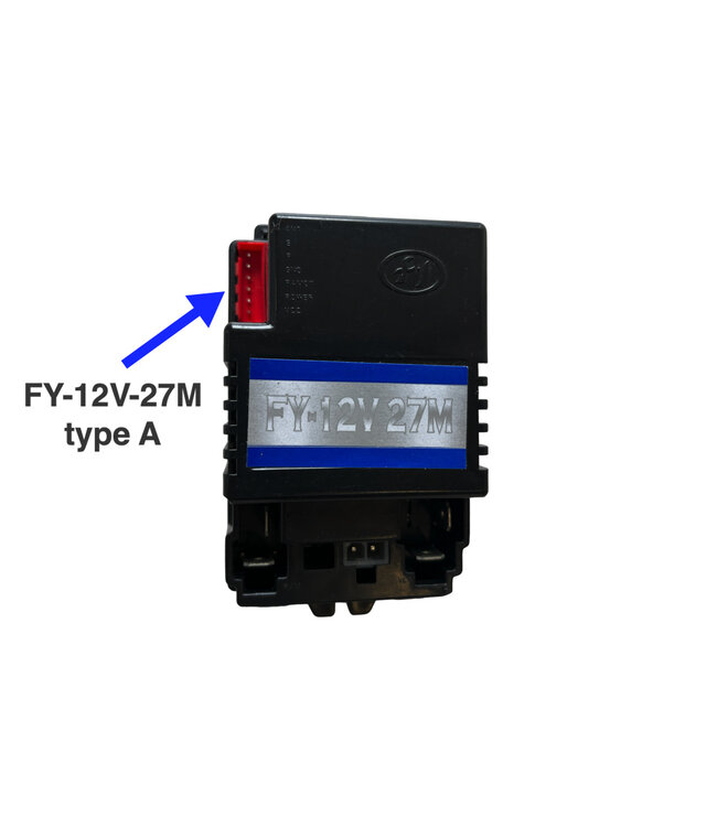 Controlador/recetor de 27 MHz (placa de circuito impresso) para automóveis elétricos para crianças