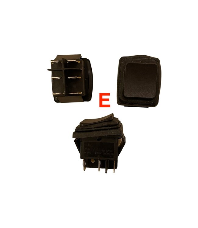 Schakelaars en aan/uit knopjes voor elektrische kinderauto's, motors en quads