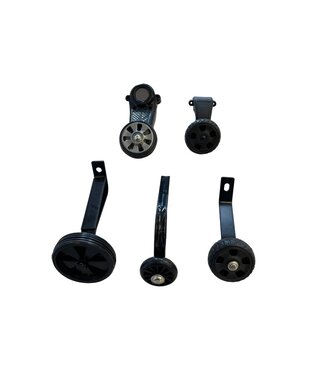 Side wheel for children's motorcycles and scooters