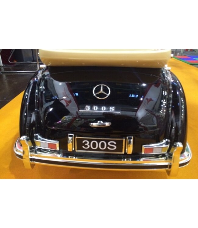 Mercedes-Benz 300S, 12V Elektro-Kinderauto mit EVA-Reifen und Kunstledersitz!