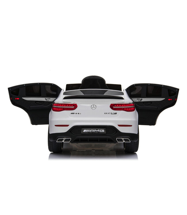 MERCEDES-BENZ GLC 63, elektrisk batteribil med musikmodul og mere!