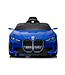 BMW i4, voiture électrique pour enfants, 12v, siège en cuir, module musique et plus encore !