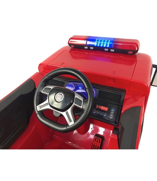 Carro a bateria dos Bombeiros, carro infantil elétrico de 12 volts com muitos acessórios!