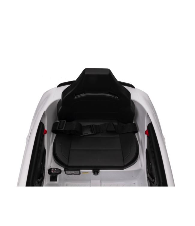 Mercedes CLA 45 S AMG Elektrisk børnebil 12 volt elektrisk børnebil med gummidæk, lædersæde med mere!