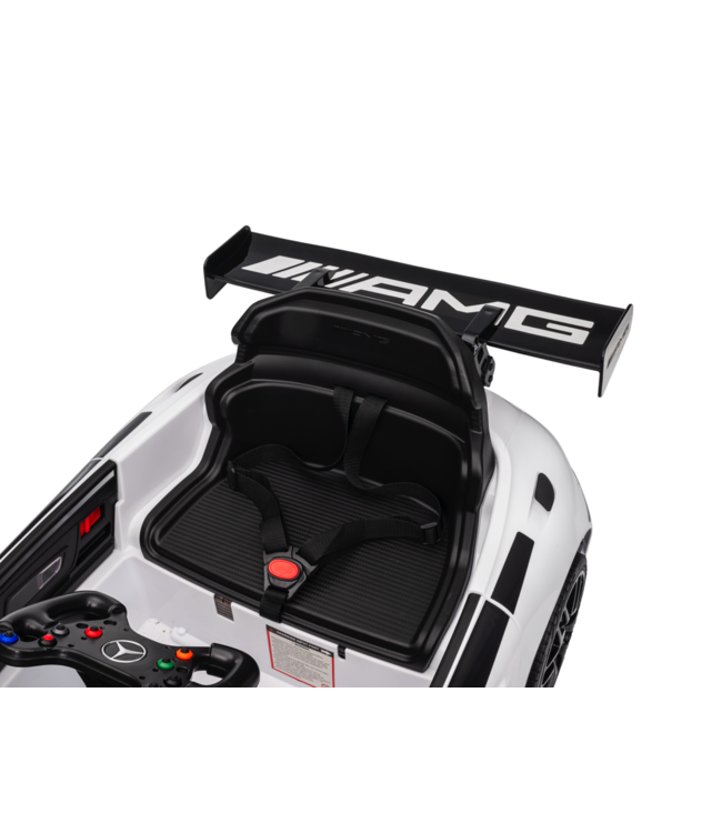 Mercedes-Benz GT3 AMG 12 volt electric children's car with rubber tires, leather seat and more!