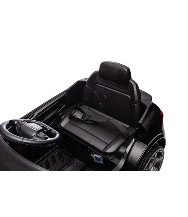 Audi S Q8, voiture électrique pour enfants de 12 volts avec pneus en caoutchouc, siège en cuir et plus