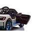 BMW i4, voiture électrique pour enfants, 12v, siège en cuir, module musique et plus encore !