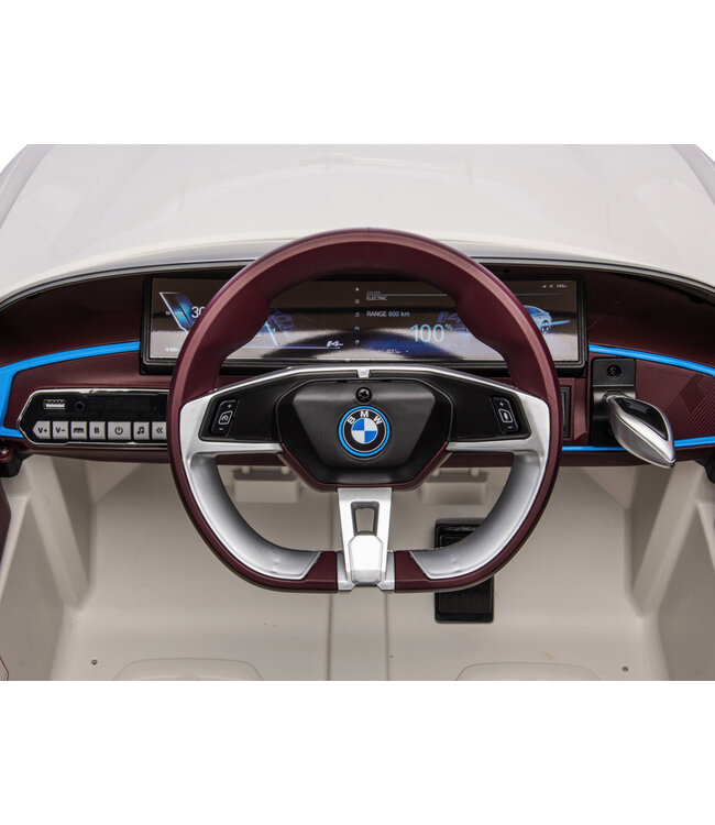 BMW i4, carro infantil elétrico, 12v, banco em pele, módulo de música e muito mais!