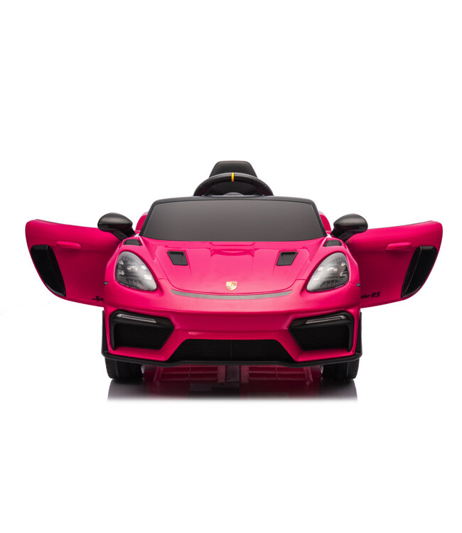 Porsche Spyder RS, 12 volt Children's Battery Car, rubber tires, leather seat and more!