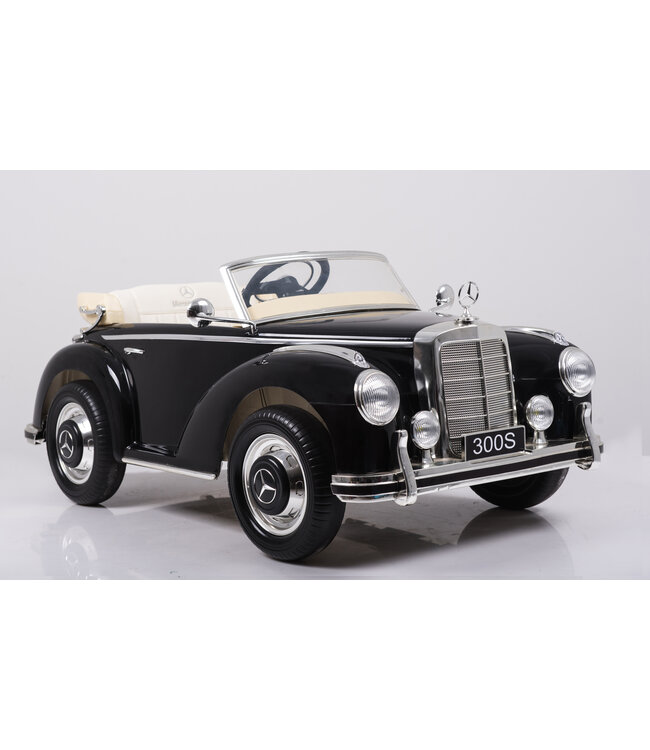 Mercedes-Benz 300S, 12V Elektro-Kinderauto mit EVA-Reifen und Kunstledersitz!