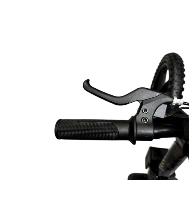 Vélo d'équilibre électrique 24 volts avec roues de 16 pouces, moteur électrique - orange