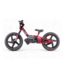 Bicicleta de equilíbrio elétrica de 24 volts com rodas de 16 polegadas, motor elétrico - vermelho