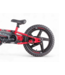 Bicicleta de equilíbrio elétrica de 24 volts com rodas de 16 polegadas, motor elétrico - vermelho
