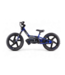 Vélo d'équilibre électrique 24 volts avec roues de 16 pouces, moteur électrique - bleu