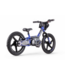 Bicicleta de equilíbrio elétrica de 24 volts com rodas de 16 polegadas, motor elétrico - azul