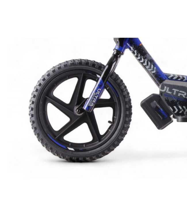 24 volt elektrische balance bike met 16 inch wielen, elektrische motor - blauw