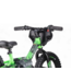 24 volt electric balance bike with 16 inch wheels, electric motor - green