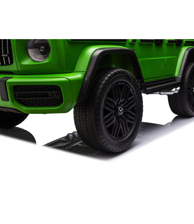 Mercedes G63 2-Sitzer, 24 Volt Elektro-Kinderauto mit Gummireifen und mehr!
