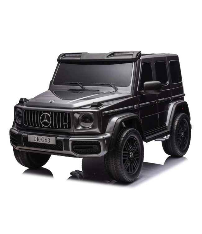 Mercedes G63 2-personers, 24 volt elektrisk børnebil med gummidæk med mere!