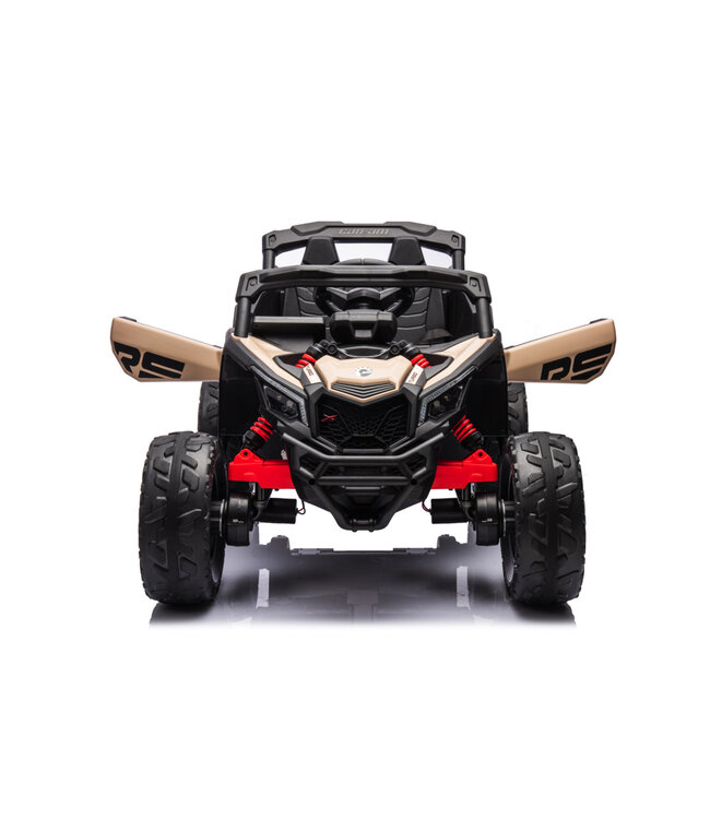 Can-Am Buggy, 24v elektrisk børnebil med EVA-dæk og kunstlædersæde!