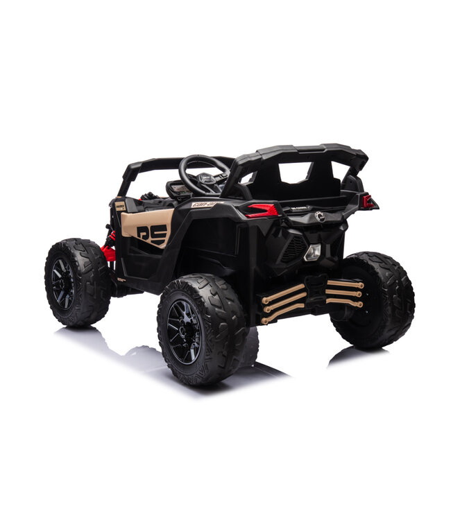 Can-Am Buggy, coche eléctrico para niños de 24 V con neumáticos EVA y asiento de cuero sintético.