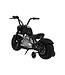 Chopper Warrior, 24 Volt Elektro-Kindermotorrad mit Luftreifen und Kunstledersitz!