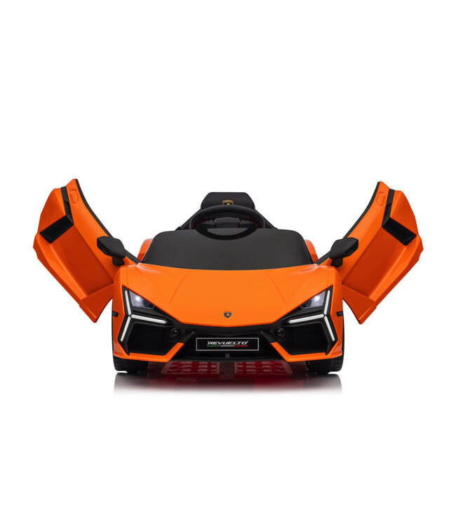 Lamborghini Revuelto, 12 Volt Elektro-Kinderauto mit EVA-Reifen und Kunstledersitz!