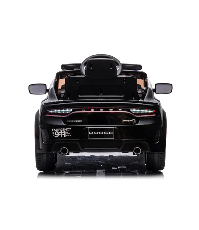 Dodge Charger SRT Politie, 12 volt elektrische kinderauto!